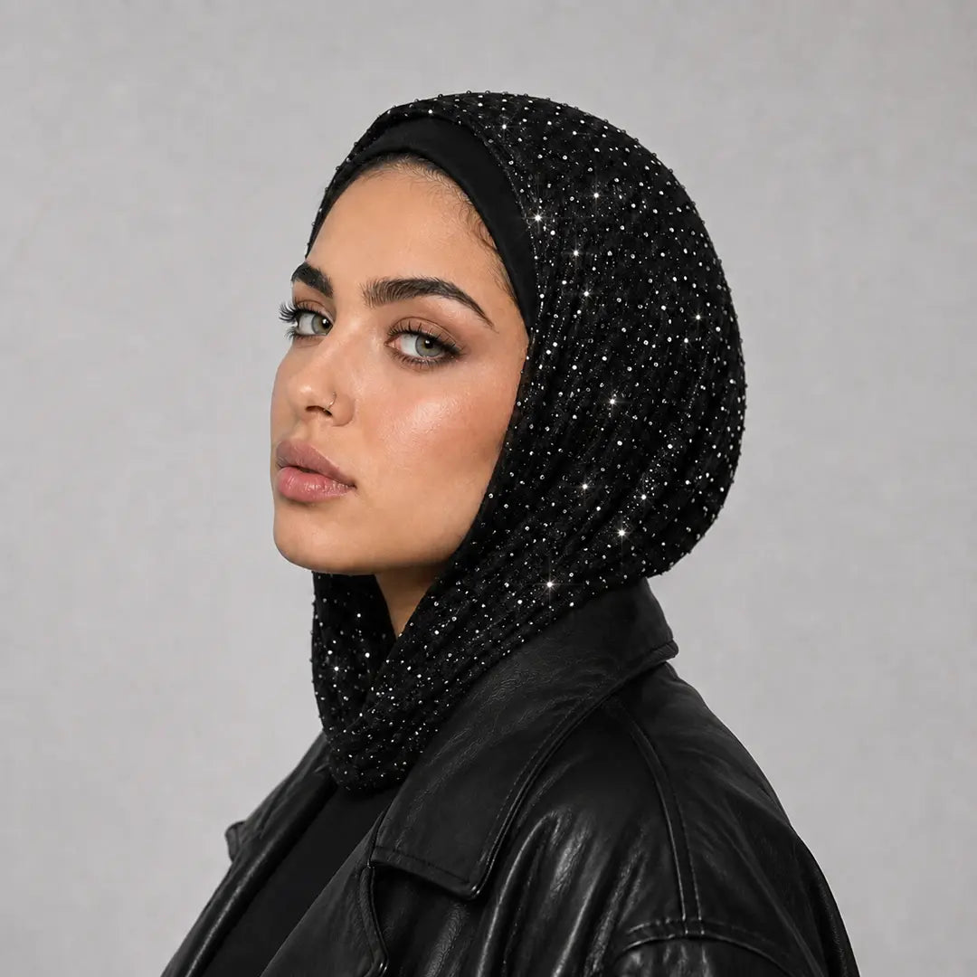 Strass Balaclava – Black