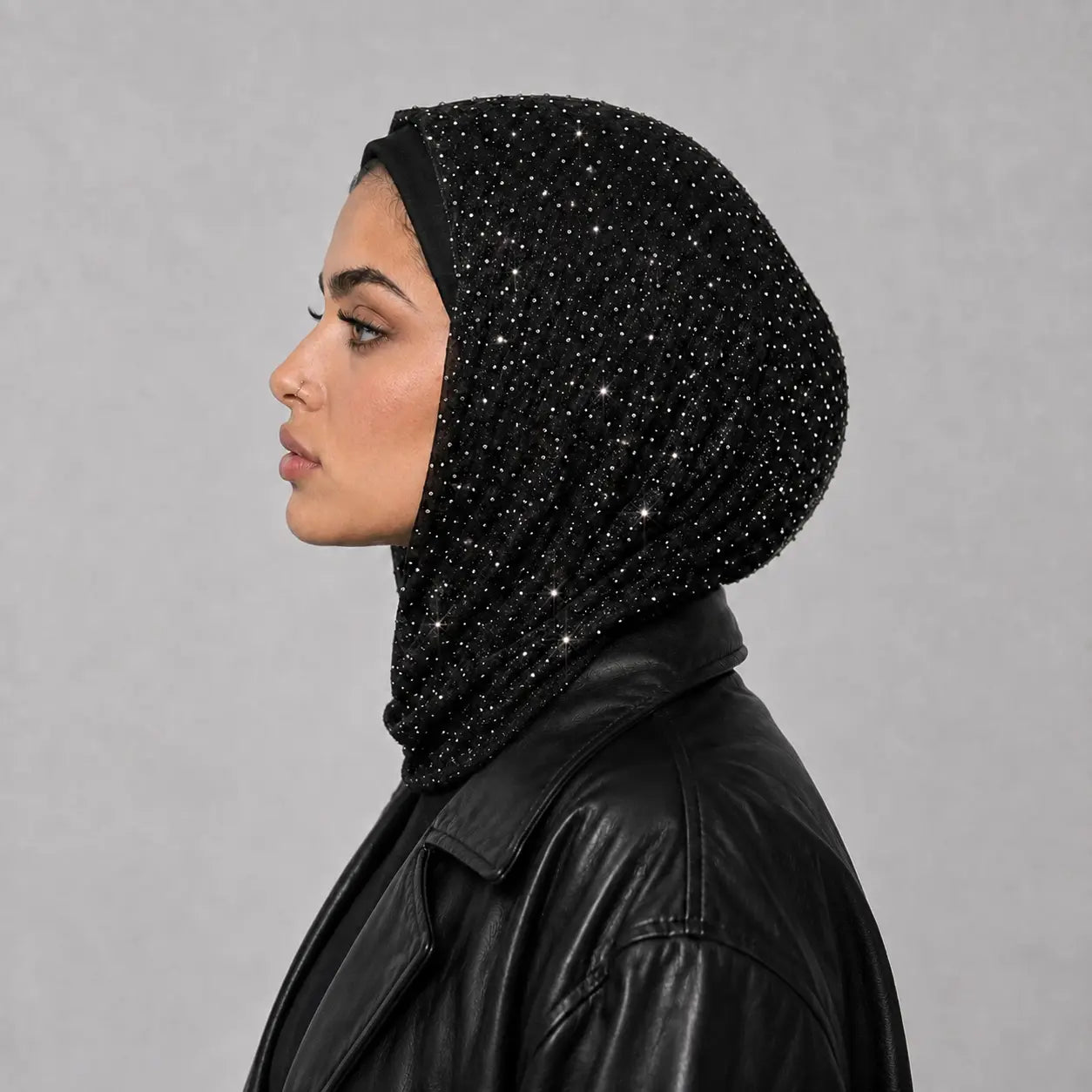 Strass Balaclava – Black