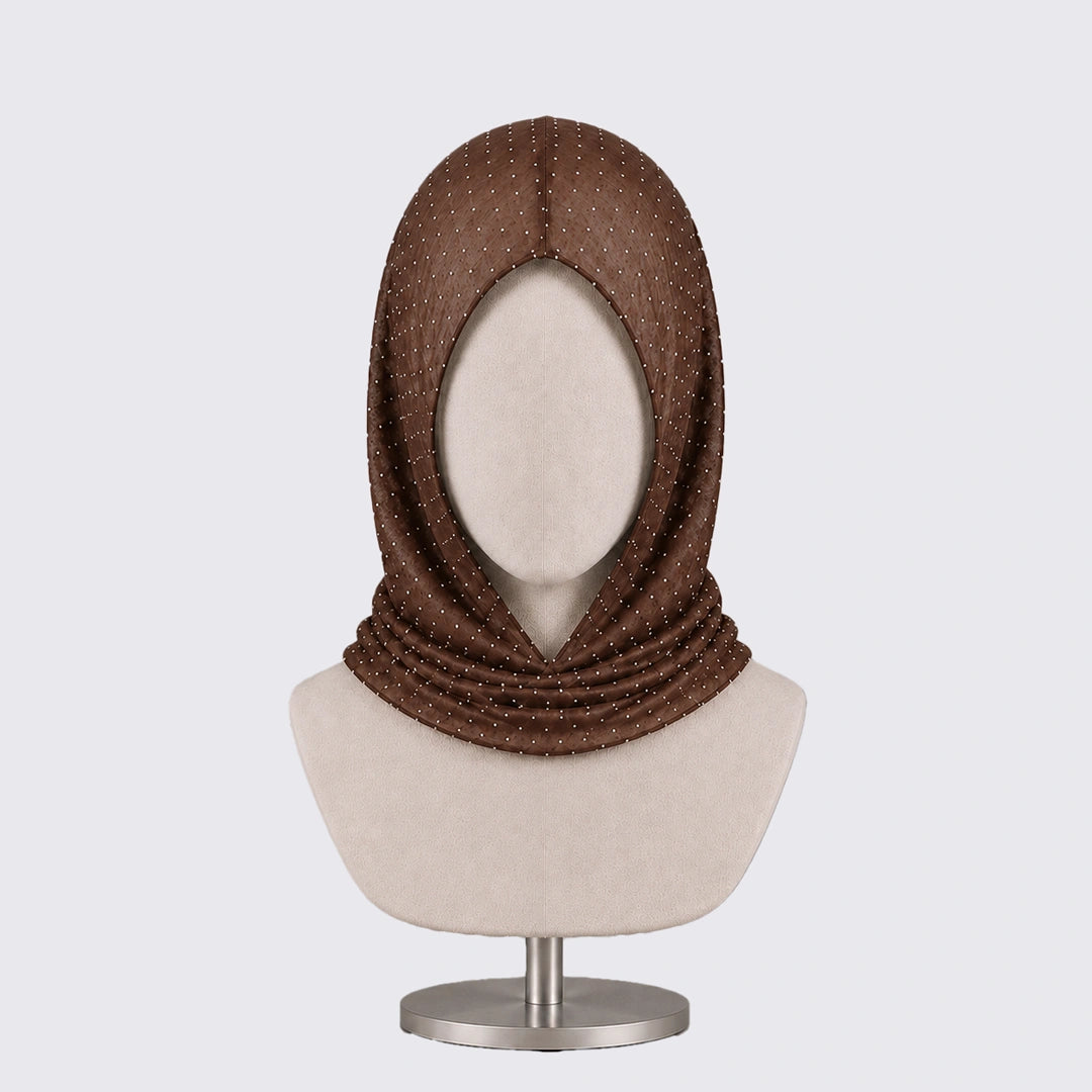Strass Balaclava – Brown