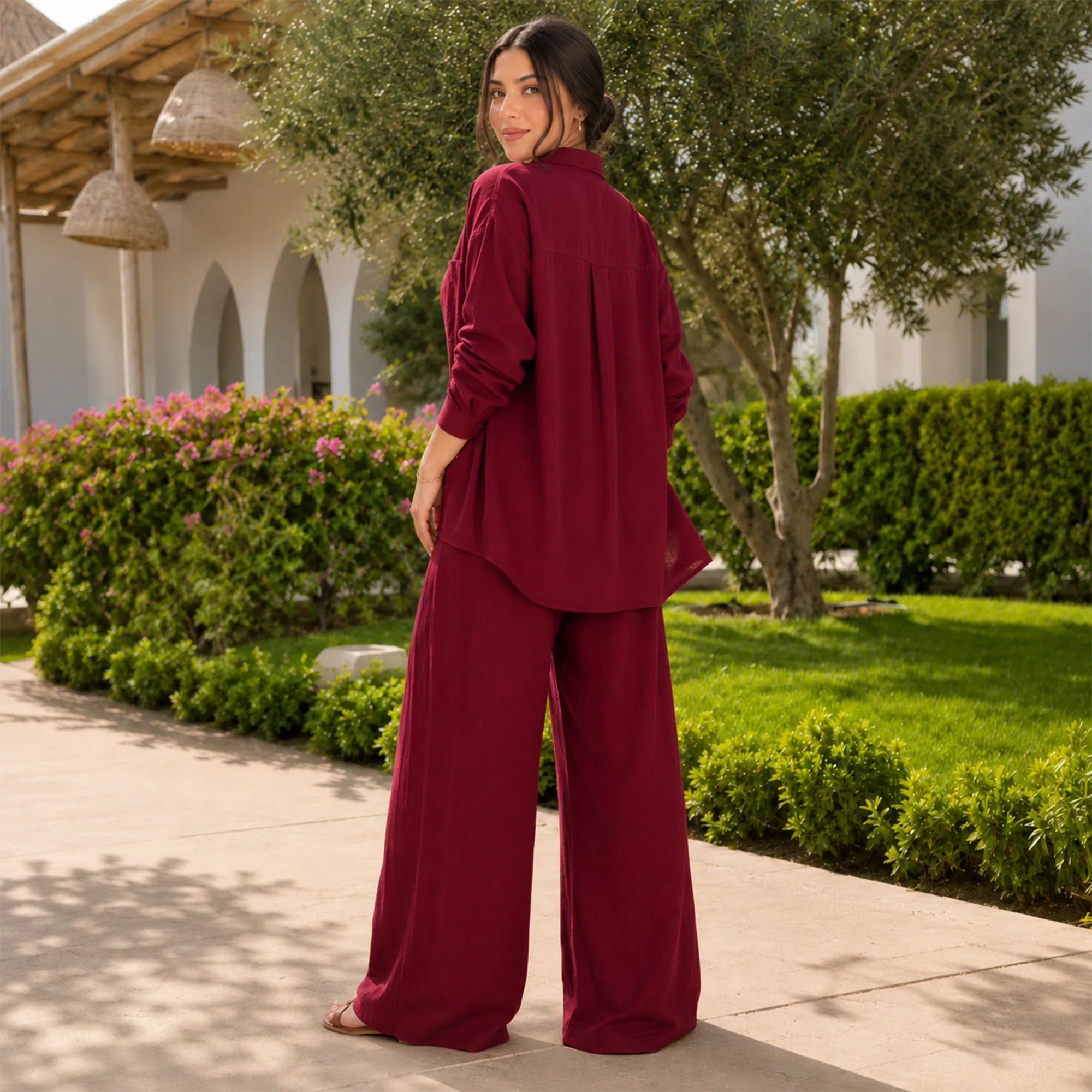 The Linen Suit Set