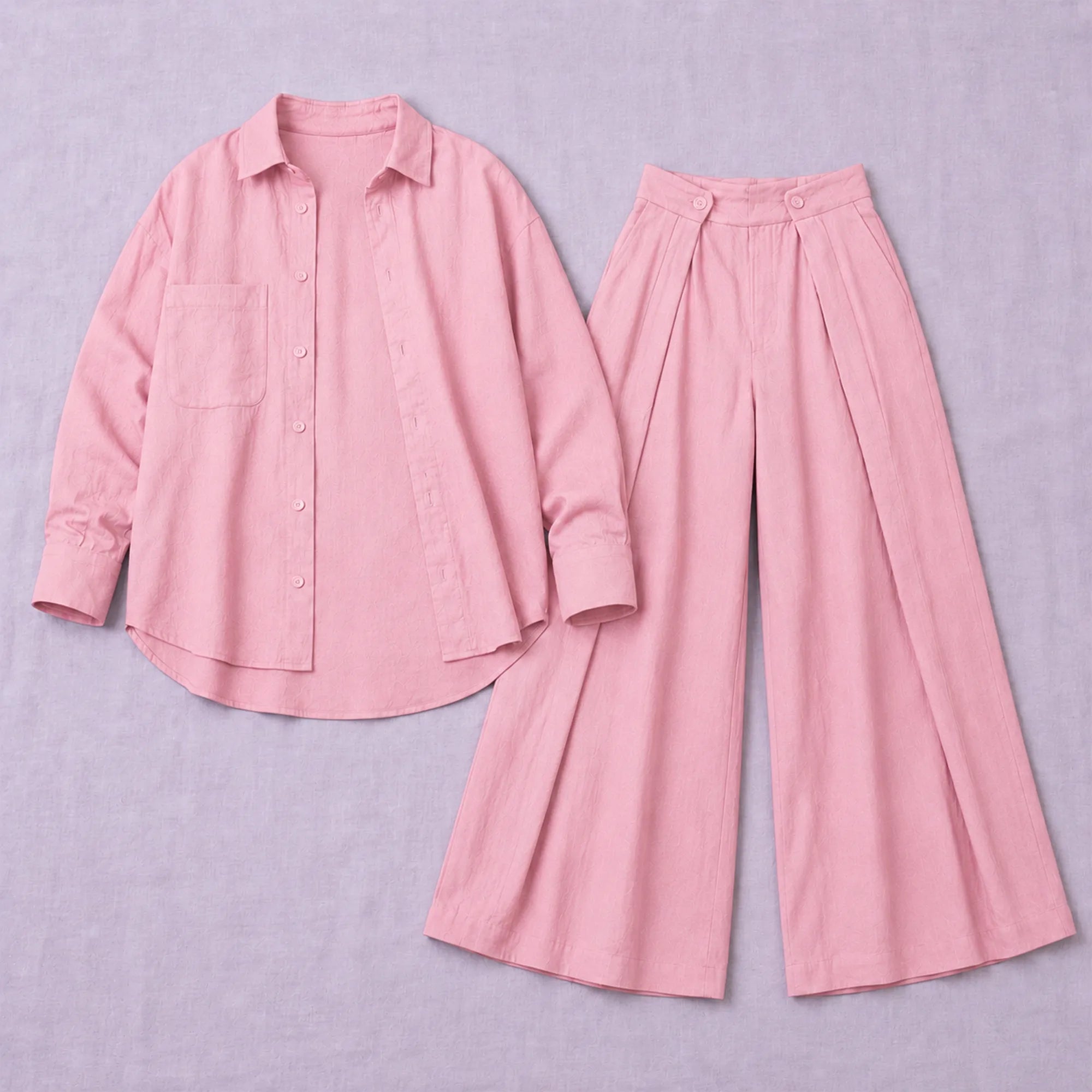 The Linen Suit Set