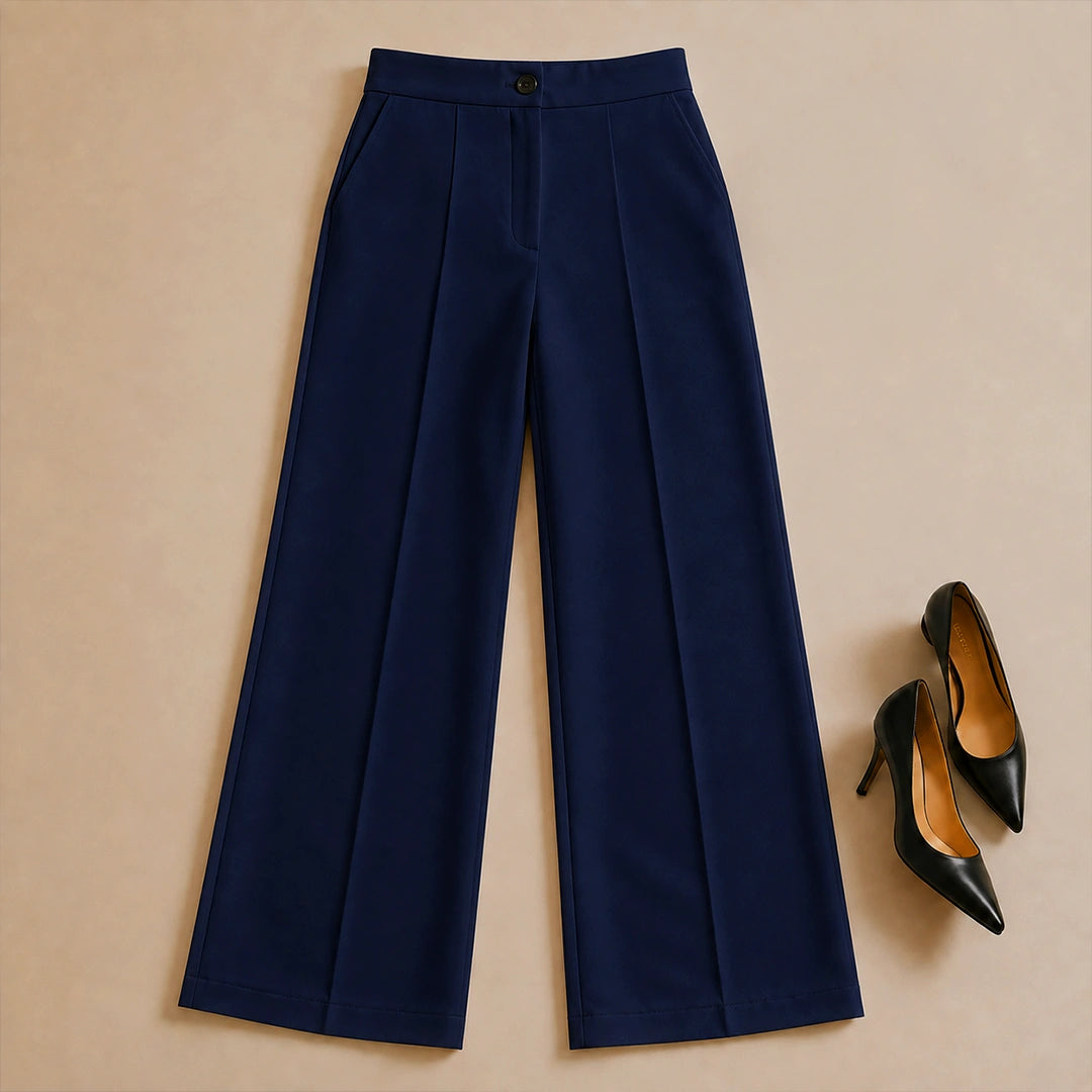 Tailored Trousers - Navy