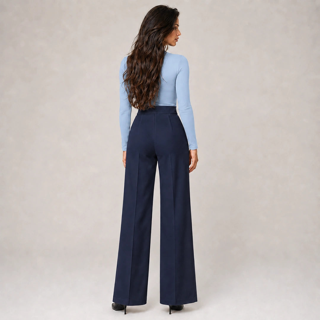 Tailored Trousers - Navy