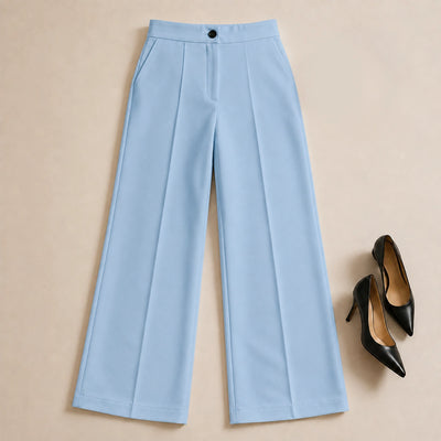 Tailored Trousers - Sky Blue