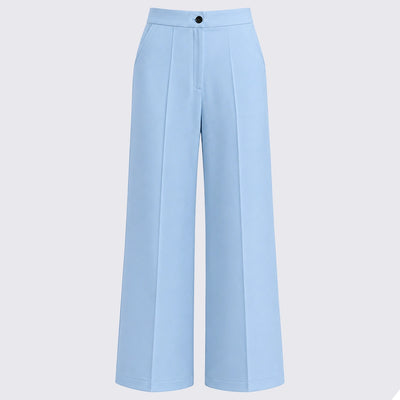Tailored Trousers - Sky Blue