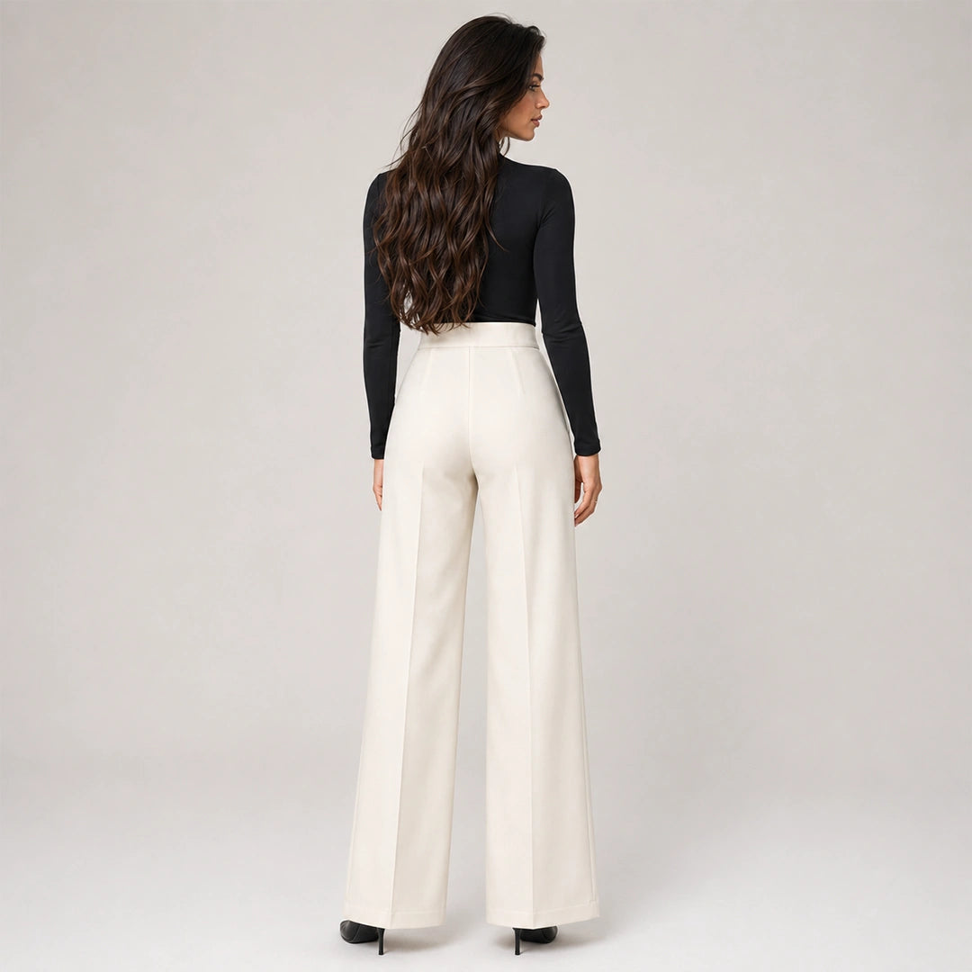 Tailored Trousers - White