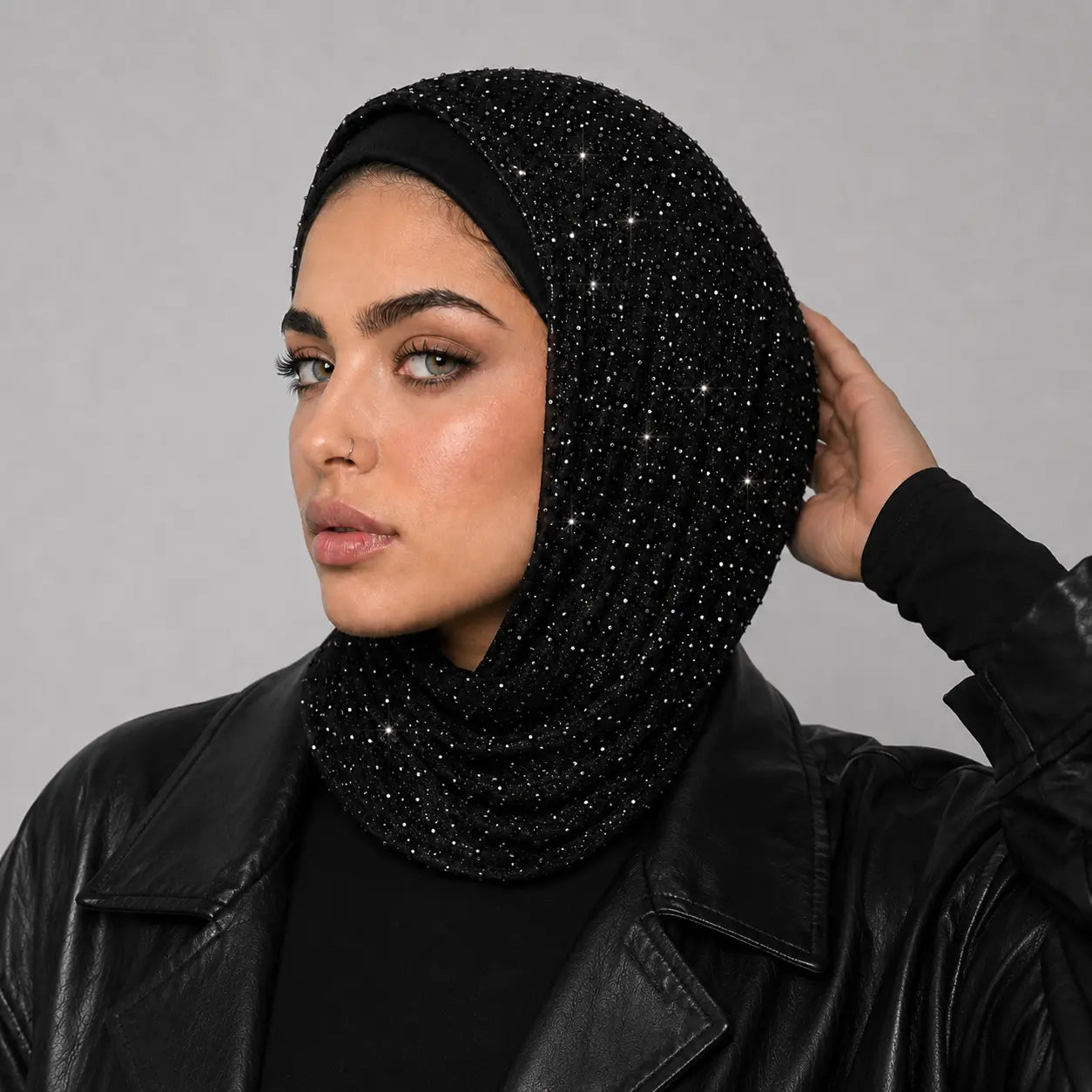 Strass Balaclava – Black