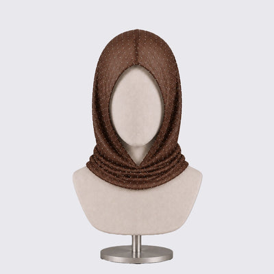 Strass Balaclava – Brown
