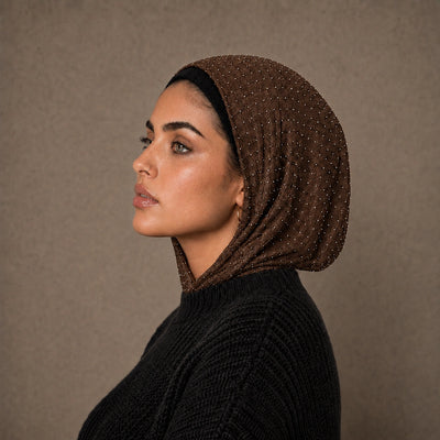 Strass Balaclava – Brown