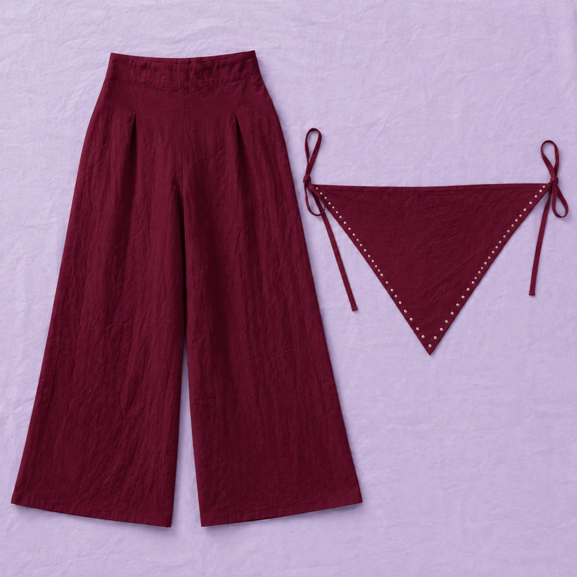 The Linen Flare Pant
