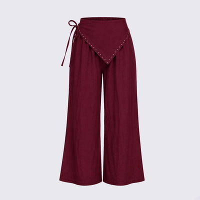 The Linen Flare Pant