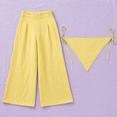 The Linen Flare Pant