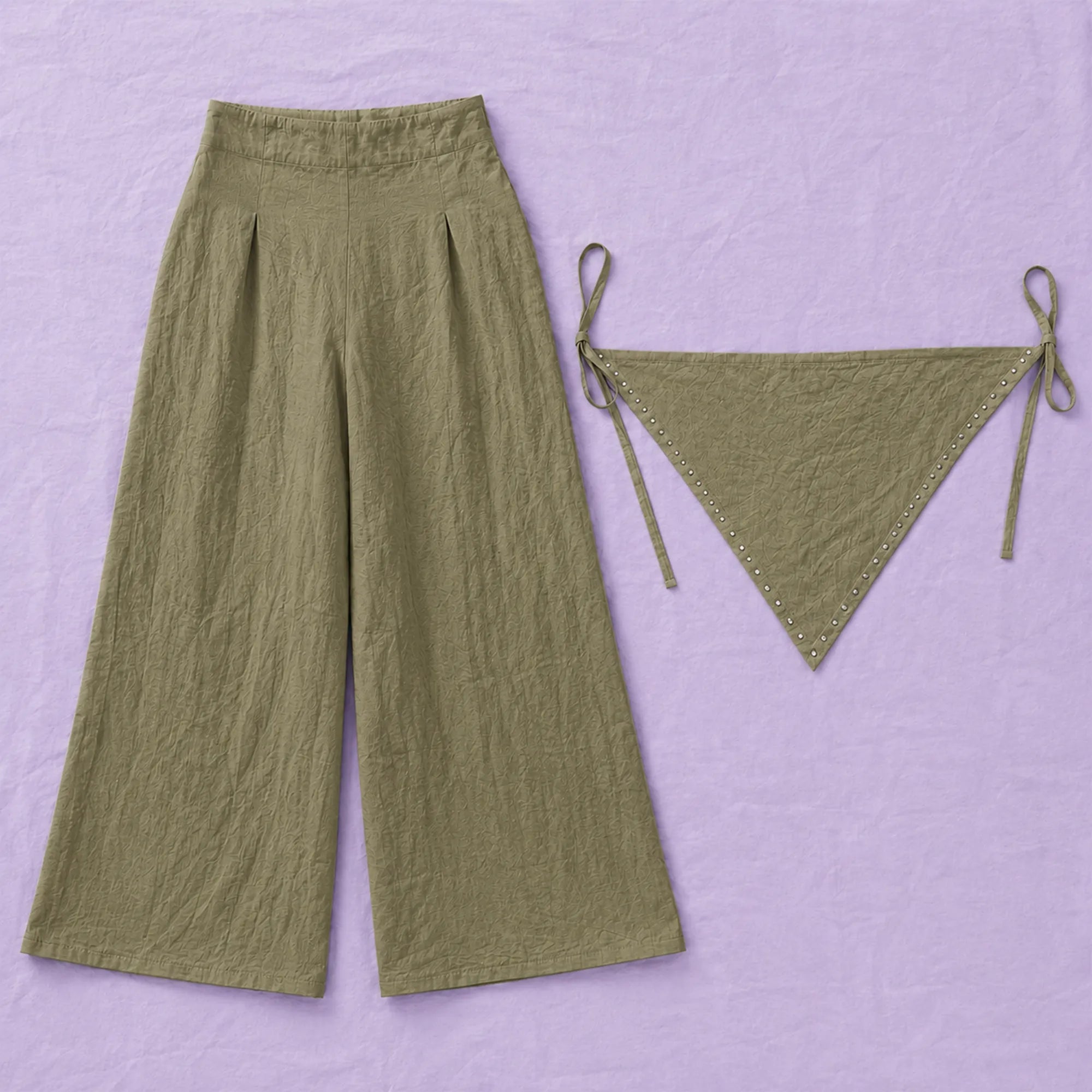 The Linen Flare Pant