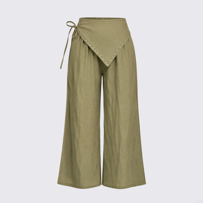 The Linen Flare Pant