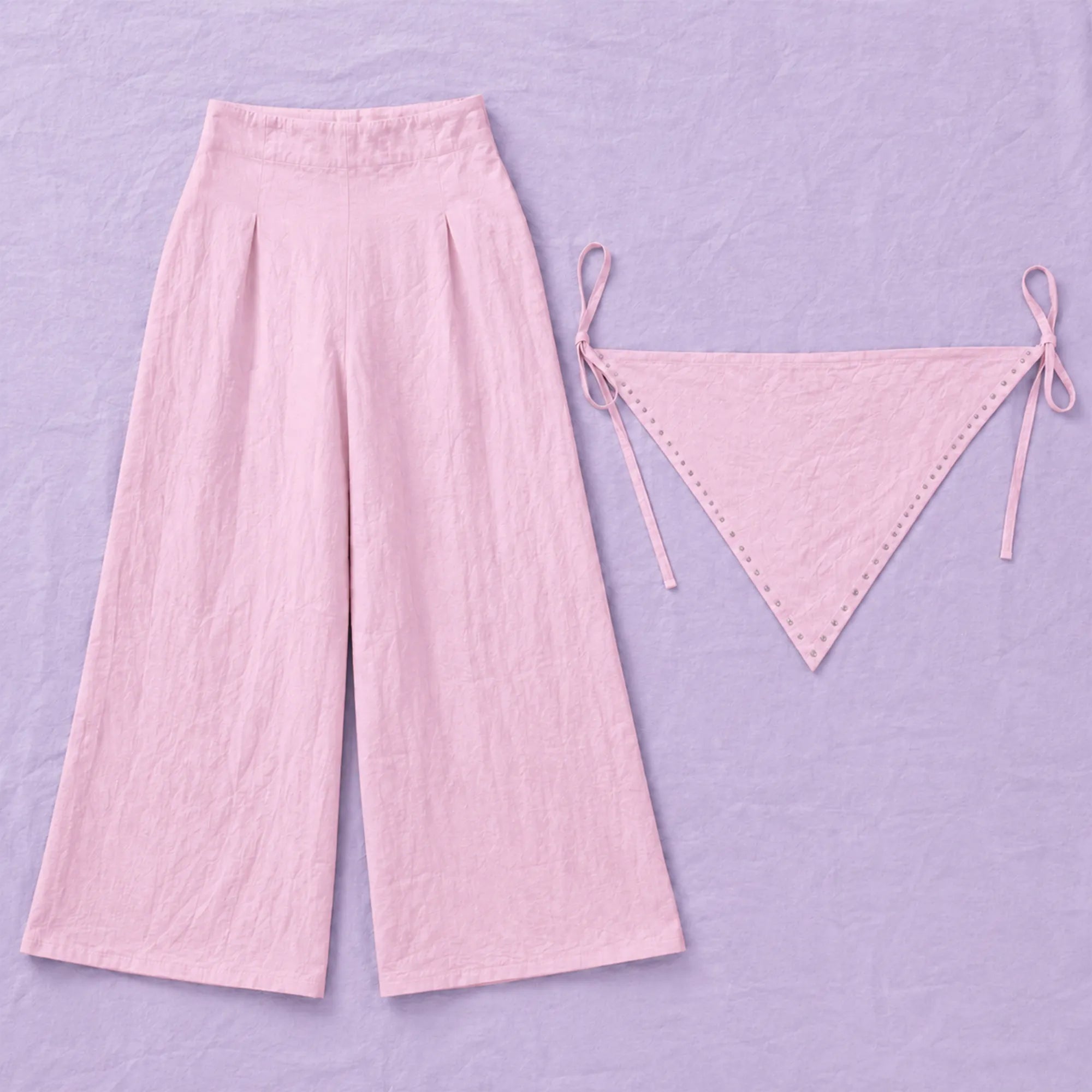 The Linen Flare Pant