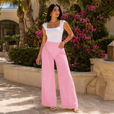 The Linen Flare Pant