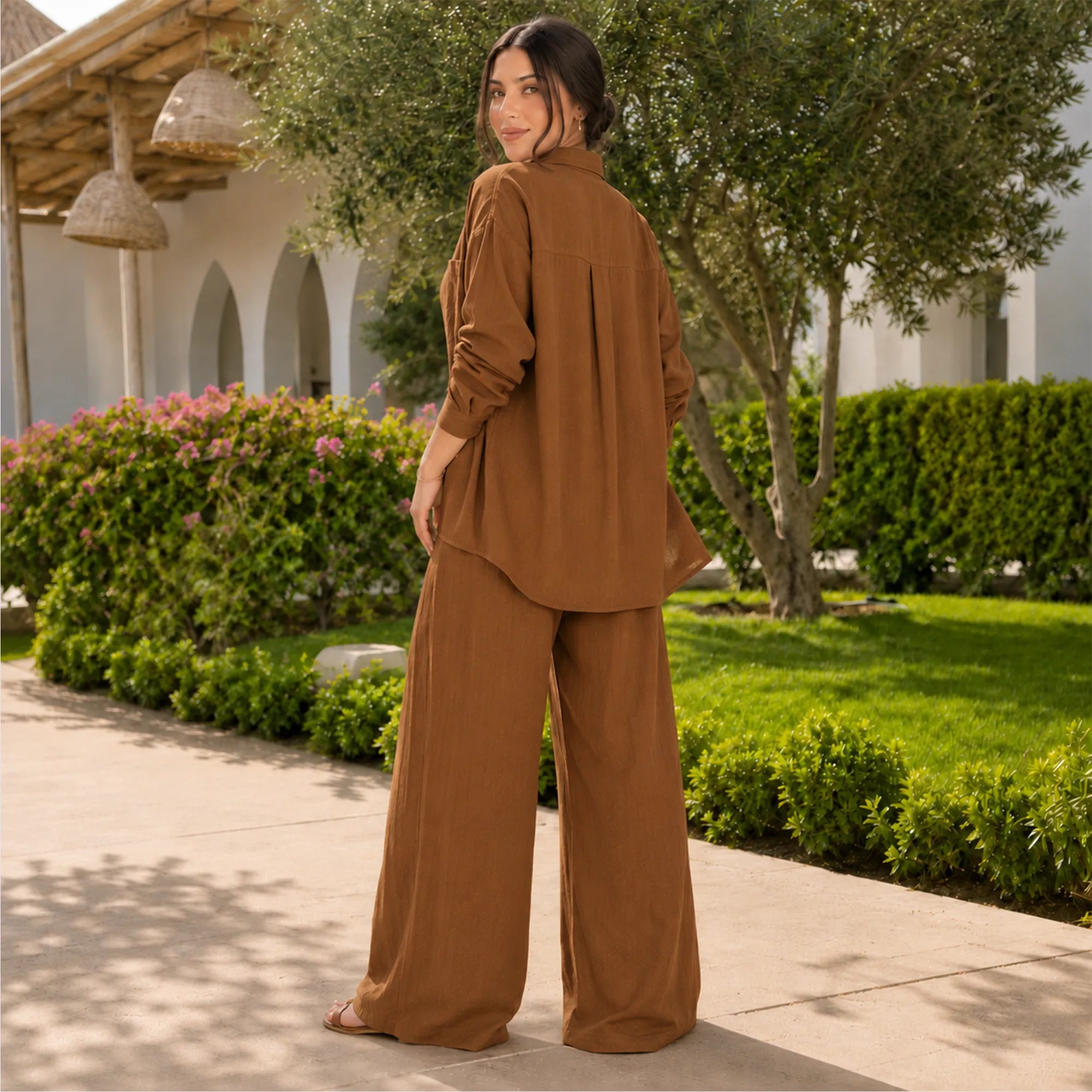 The Linen Suit Set