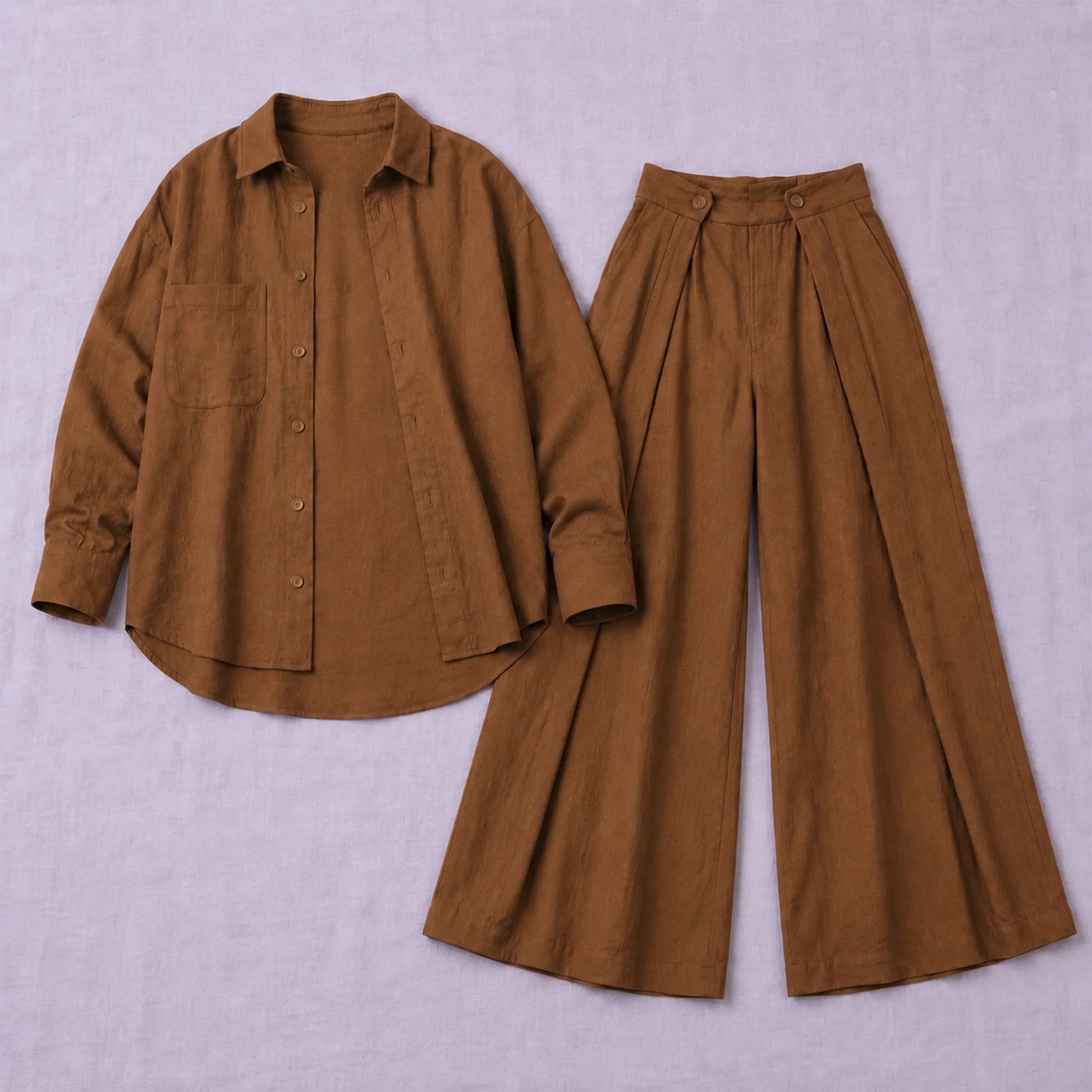 The Linen Suit Set