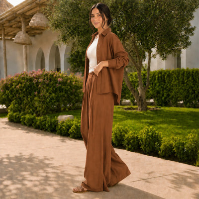 The Linen Suit Set