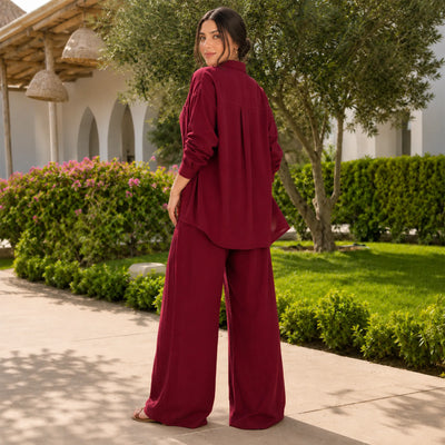 The Linen Suit Set