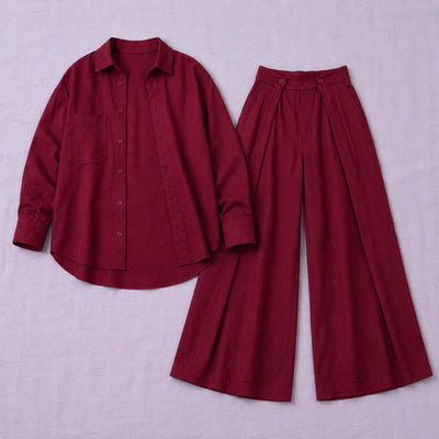 The Linen Suit Set