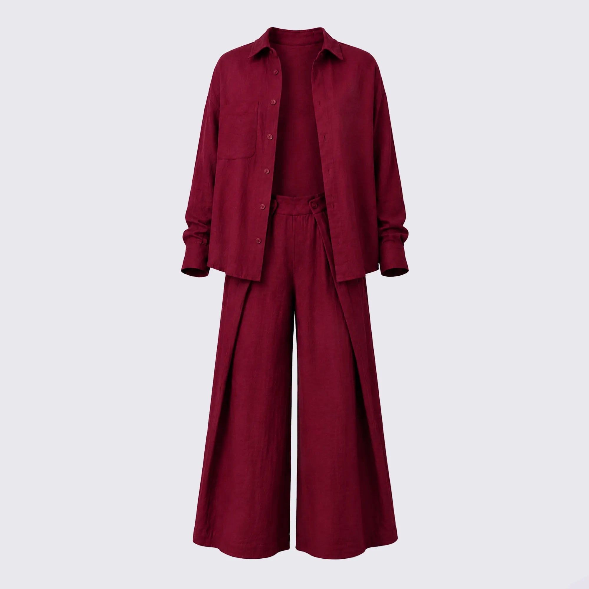 The Linen Suit Set