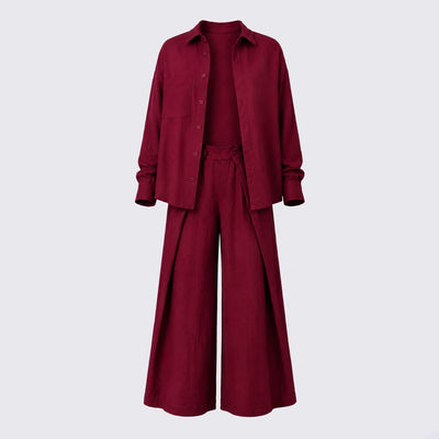 The Linen Suit Set