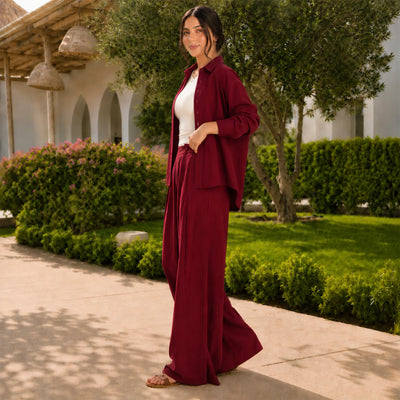 The Linen Suit Set