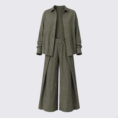The Linen Suit Set