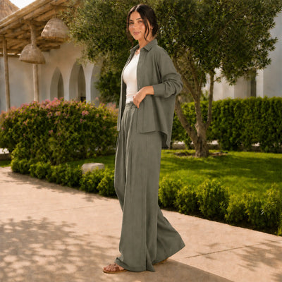 The Linen Suit Set