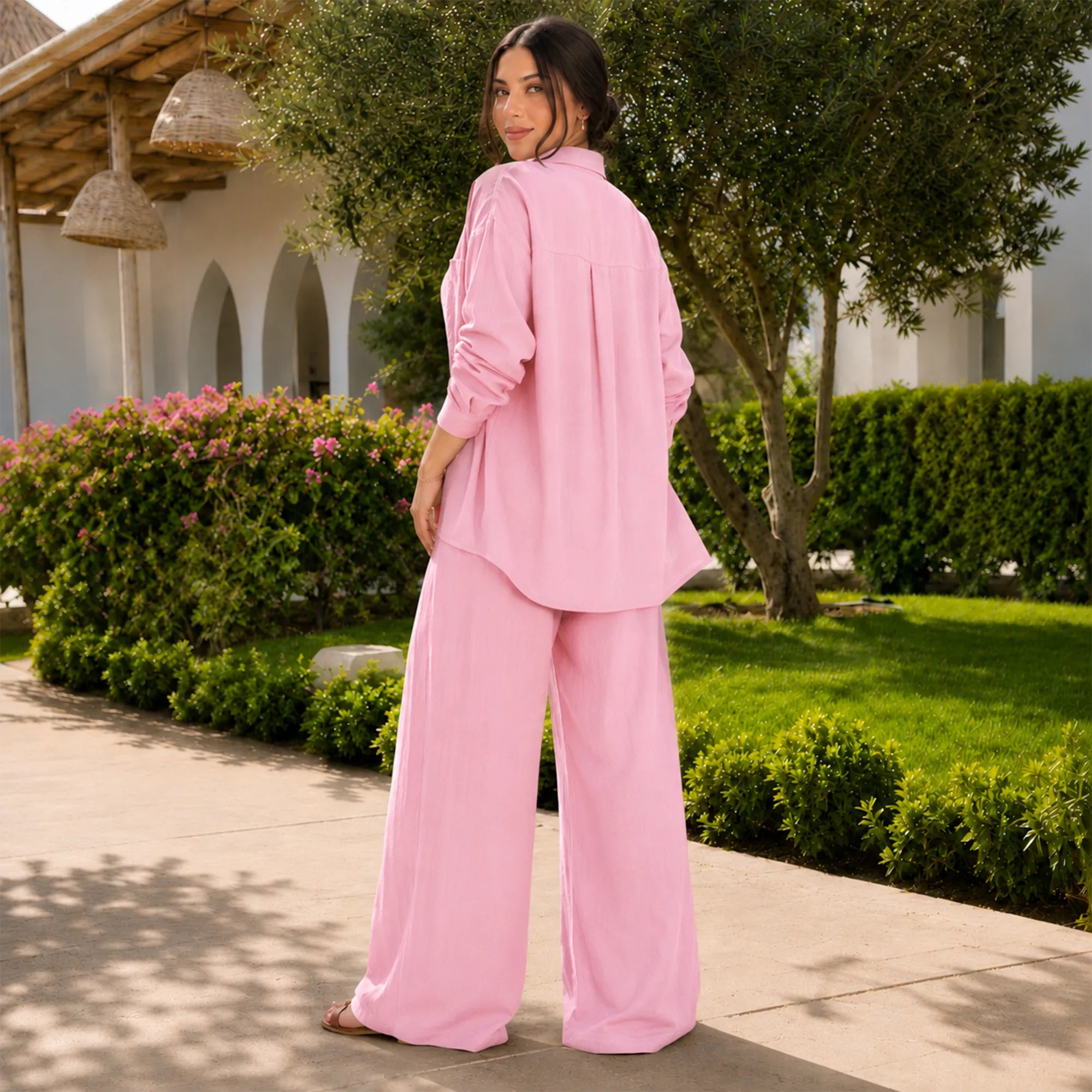 The Linen Suit Set