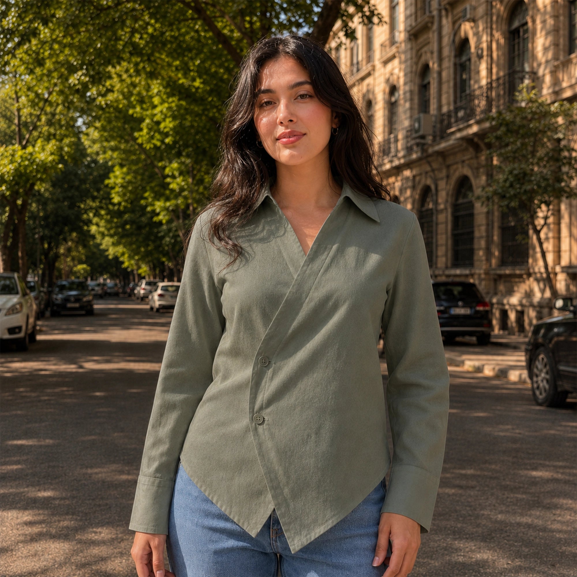 The Wrap Shirt